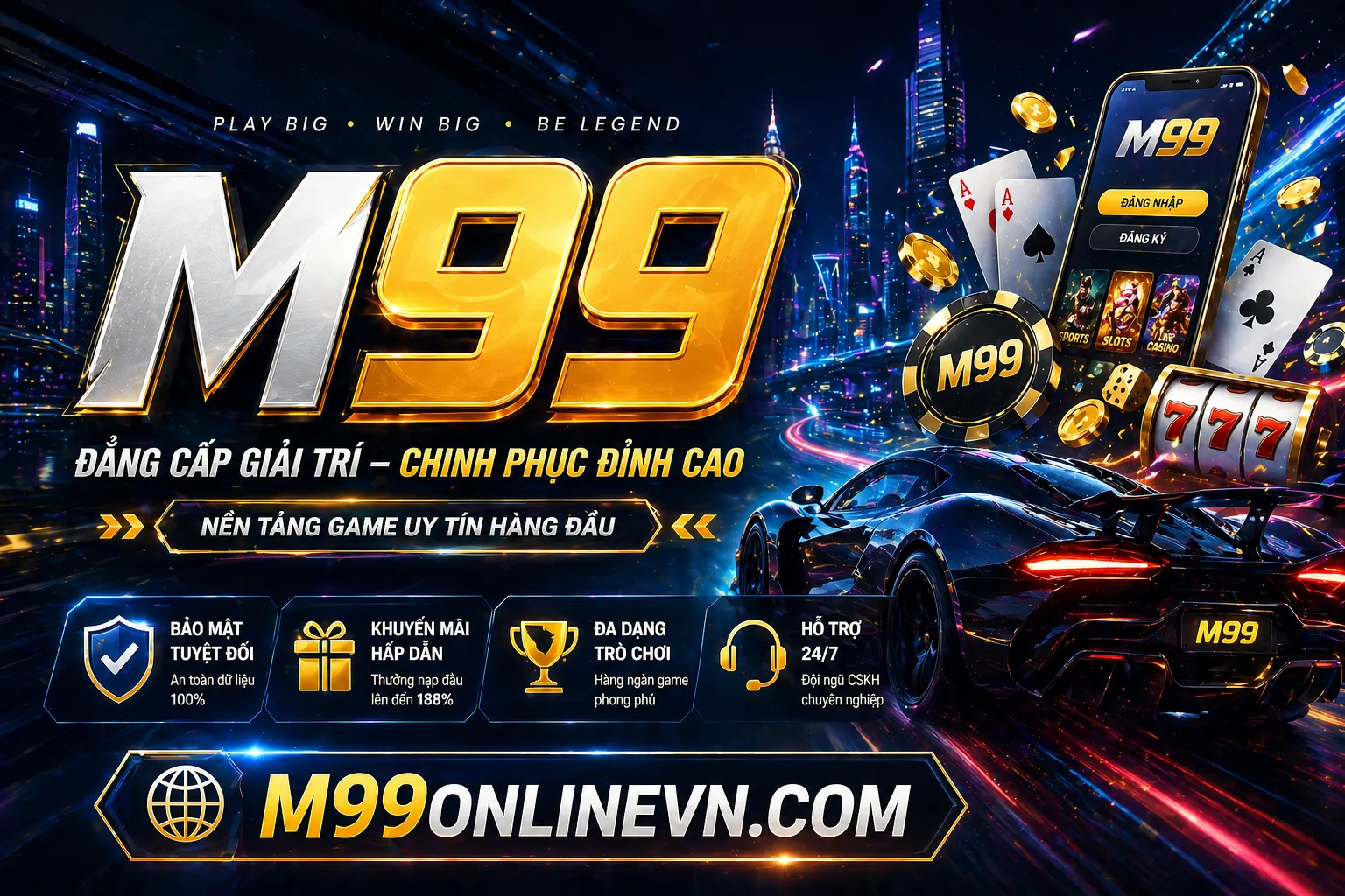 Giao diện ứng dụng bk88 trên điện thoại, hiển thị cá cược thể thao và trò chơi sòng bạc với màu xanh vàng chủ đạo